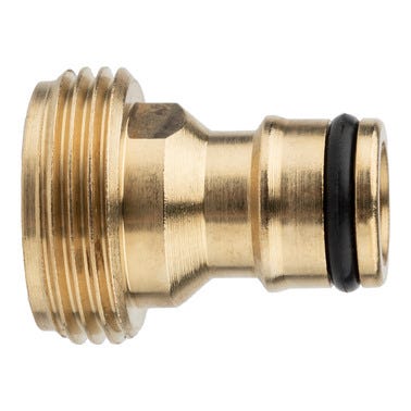 Bricomart ADAPTADOR GRIFO Ø3/4" MACHO METAL LATÓN
