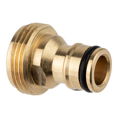 Bricomart ADAPTADOR GRIFO Ø3/4" MACHO METAL LATÓN