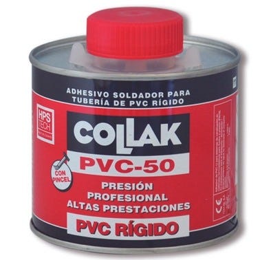 Bricomart ADHESIVO PVC-50 PRESIÓN 500ML COLLAK