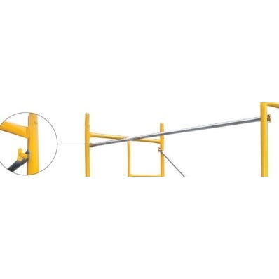 Bricomart ALARGADERA DE ACERO PARA ANDAMIO 2M