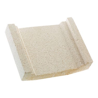 Bricomart ALBARDILLA DE HORMIGÓN BLANCO 25X20 CM