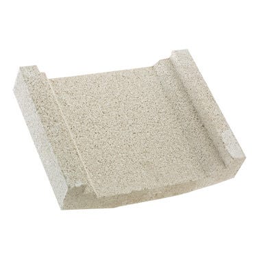 Bricomart ALBARDILLA DE HORMIGÓN GRIS 25X20 CM