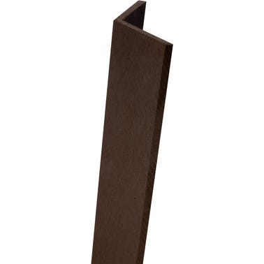 Bricomart ÁNGULO COMPOSITE 5 X 6 CM 2 2 M MARRÓN