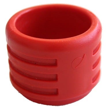 Bricomart ANILLO ROJO CON TOPE 20MM FR 25 UNIDADES