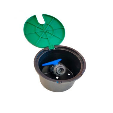Bricomart ARQUETA CIRCULAR CON GRIFO