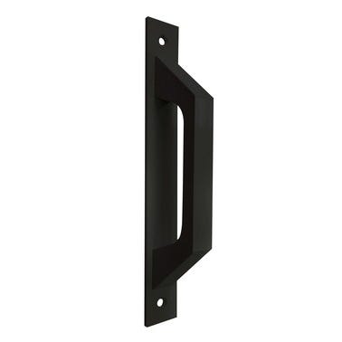 Bricomart ASA TIRADOR DE ALUMINIO CON PLACA NEGRO