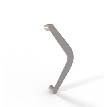 Bricomart ASA TIRADOR PUERTA REVERSIBLE BLANCO