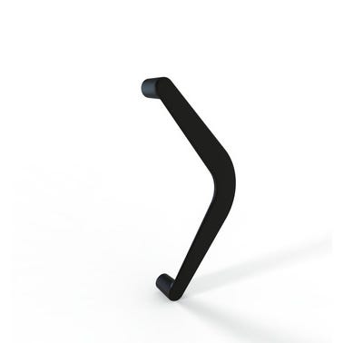 Bricomart ASA TIRADOR PUERTA REVERSIBLE NEGRO