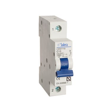 Bricomart AUTOMÁTICO MAGNETOTÉRMICO 1P 10A SOLERA