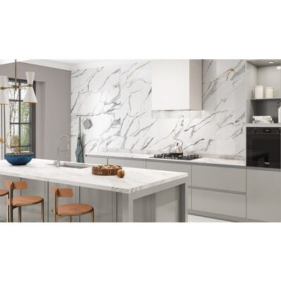 Bricomart AZULEJO PASTA BLANCA 30X90CM SALAMANCA