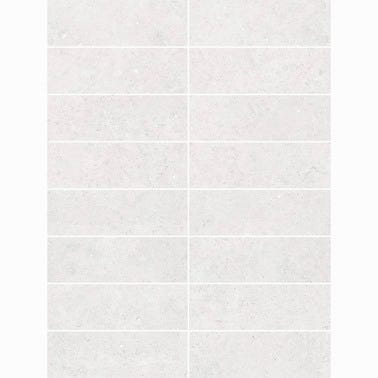 Bricomart AZULEJO PASTA BLANCA 40X120CM EIRE WHITE