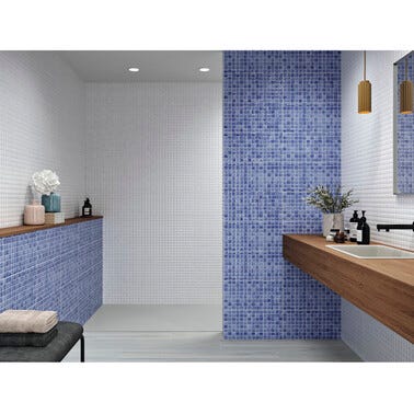 Bricomart AZULEJO PASTA ROJA 25X50CM AQUA WHITE