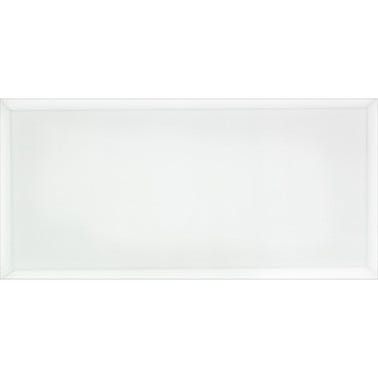 Bricomart AZULEJO PASTA ROJA 25X50CM BLANCO BRILLO