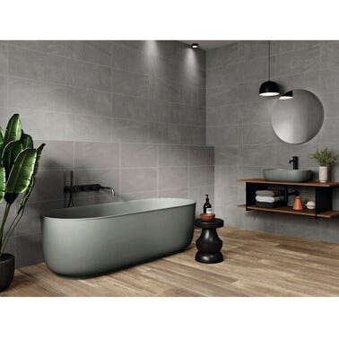Bricomart AZULEJO PASTA ROJA 30X60CM ANKA GRIS