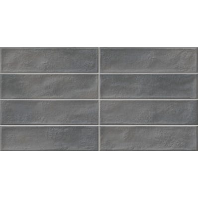 Bricomart AZULEJO PASTA ROJA 31.6X60CM SALY SILVER