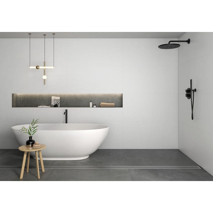 Bricomart AZULEJO PORCELANICO 60X120CM BLANCO MATE