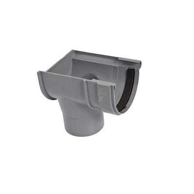 Bricomart BAJANTE IZQUIERDA GRIS