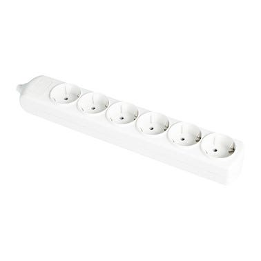 Bricomart BASE MULTIPLE 6 TOMAS SIN CABLE