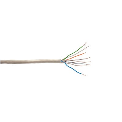 Bricomart CABLE DE DATOS UTP CAT5E CPR ECA 305M