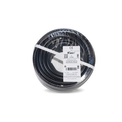 Bricomart CABLE ELÉCTRICO RV-K 3G 1.5MM2 NEGRO 10M