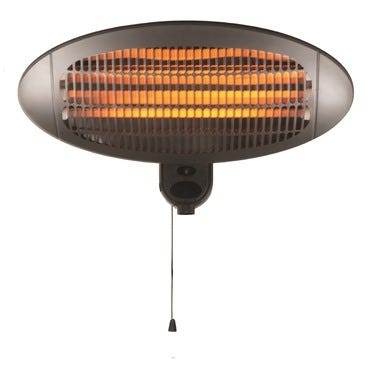 Bricomart CALEFACTOR MURAL 2000W IP34 PNH-2000D