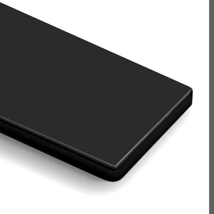 Bricomart CANTO ALUMINIO ENCIMERA ACABADO NEGRO