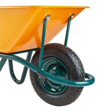 Bricomart CARRETILLA DE OBRA PINTADA 110L