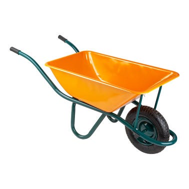 Bricomart CARRETILLA DE OBRA PINTADA 110L