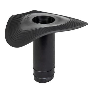 Bricomart CAZOLETA EPDM SALIDA VERTICAL 90 MM