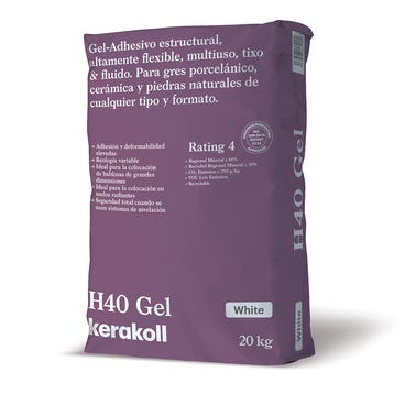Bricomart CEMENTO COLA H40 GEL 20KG BLANCO