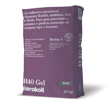 Bricomart CEMENTO COLA H40 GEL 20KG GRIS