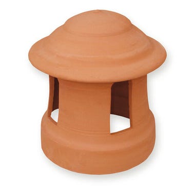 Bricomart CHIMENEA PARA TEJA KLINKER HYDRA ROJO