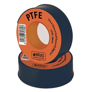 Bricomart CINTA TEFLÓN Ø12X0.075MM 12M