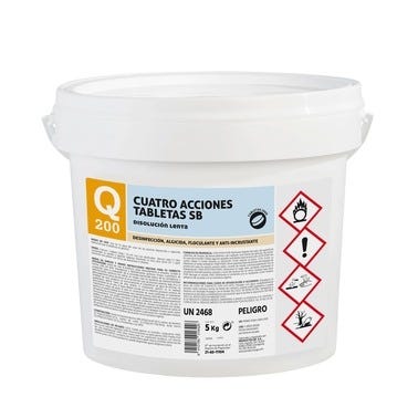 Bricomart CLORO PASTILLAS 4 ACCIONES 25 KG