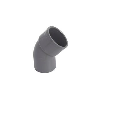 Bricomart CODO 45º Ø50MM PVC MACHO-HEMBRA