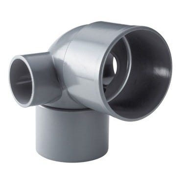 Bricomart CODO 87º Ø110MM PVC BLANCO MACHO-HEMBRA