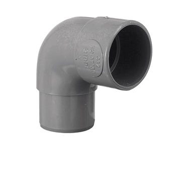 Bricomart CODO 87º Ø40MM PVC BLANCO MACHO-HEMBRA