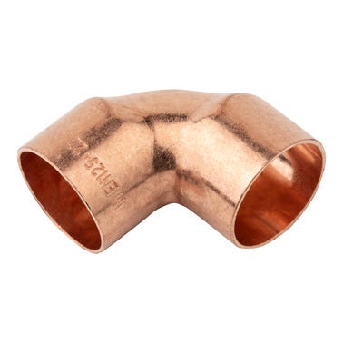 Bricomart CODO 90º COBRE Ø22MM HEMBRA 4 UNIDADES