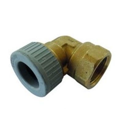 Bricomart CODO 90º LATÓN 22MMX3/4" HEMBRA PB