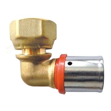 Bricomart CODO 90º LOCO 16MMX1/2" HEMBRA MULTICAPA