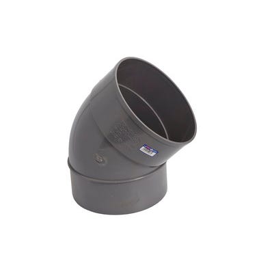 Bricomart CODO PVC 45º Ø75MM MACHO-HEMBRA