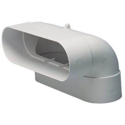 Bricomart CODO RECTANGULAR VERTICAL 90º 100X40MM