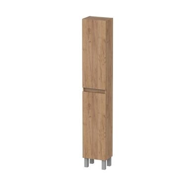 Bricomart COLUMNA DE BAÑO BOSTON ROBLE 30X180X21CM