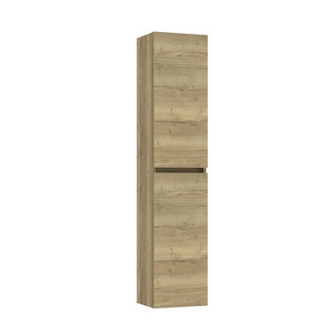 Bricomart COLUMNA DE BAÑO MAYA ROBLE 30X140X25CM