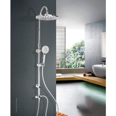 Bricomart COLUMNA DE DUCHA SIN GRIFO HORIZONT