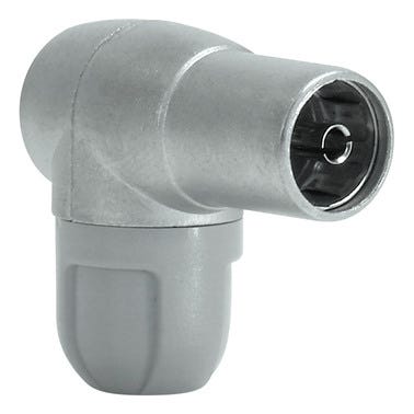 Bricomart CONECTOR ACODADO BLINDADO HEMBRA