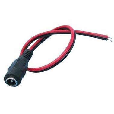 Bricomart CONECTOR ALIMENTACION HEMBRA CON CABLE