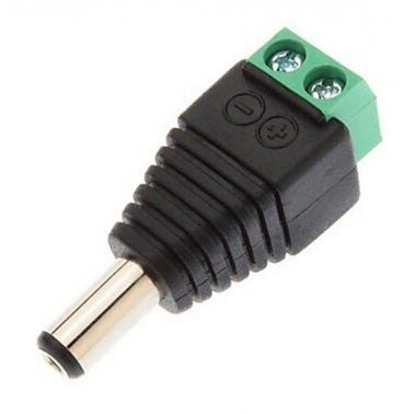Bricomart CONECTOR ALIMENTACION MACHO A TORNILLO