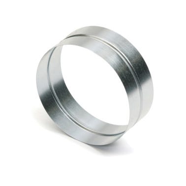 Bricomart CONECTOR HEMBRA GALVANIZADO Ø160MM