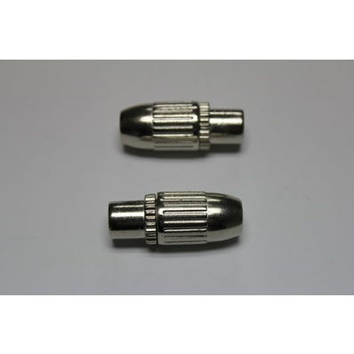 Bricomart CONECTOR RECTO HEMBRA 9.52MM METALICO